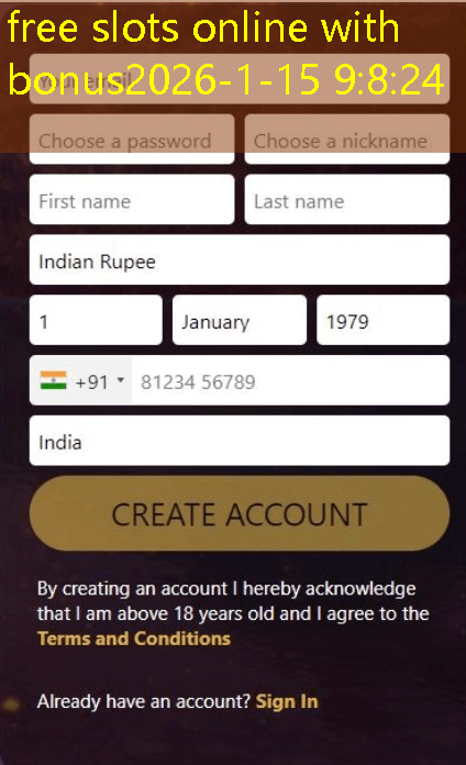 free slots online with bonus