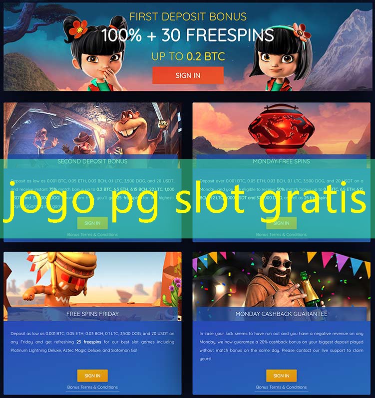 jogo pg slot gratis