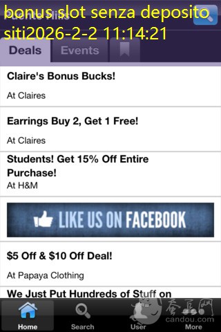 bonus slot senza deposito siti